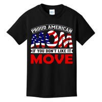 Proud American Mom Kids T-Shirt