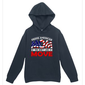 Proud American Mom Urban Pullover Hoodie