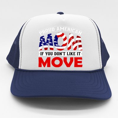 Proud American Mom Trucker Hat