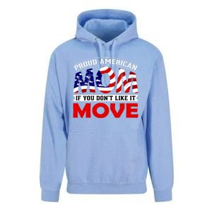 Proud American Mom Unisex Surf Hoodie