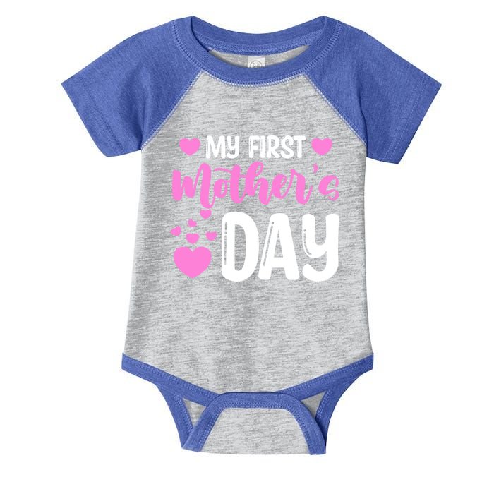 Pregnancy Announcet Mom To Be My First Mothers Day Gift Infant Baby Jersey Bodysuit