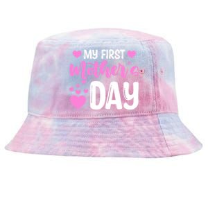 Pregnancy Announcet Mom To Be My First Mothers Day Gift Tie-Dyed Bucket Hat