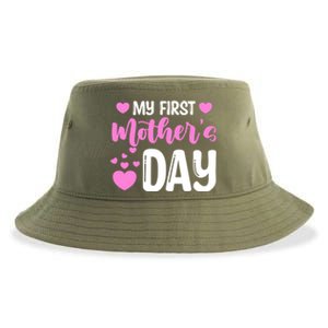 Pregnancy Announcet Mom To Be My First Mothers Day Gift Sustainable Bucket Hat