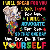 puzzle Autism Mom Elephant Autism Awareness Cooling Performance Crew T-Shirt