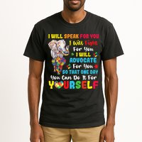 puzzle Autism Mom Elephant Autism Awareness Tall T-Shirt