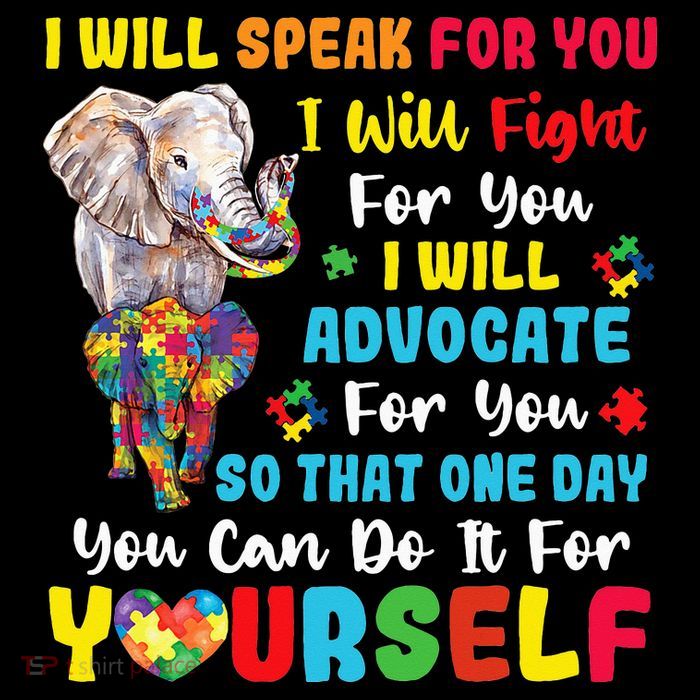 puzzle Autism Mom Elephant Autism Awareness Tall T-Shirt