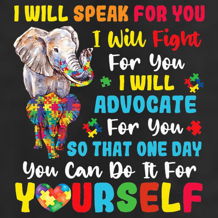 puzzle Autism Mom Elephant Autism Awareness 11oz C Handle Ceramic Mug