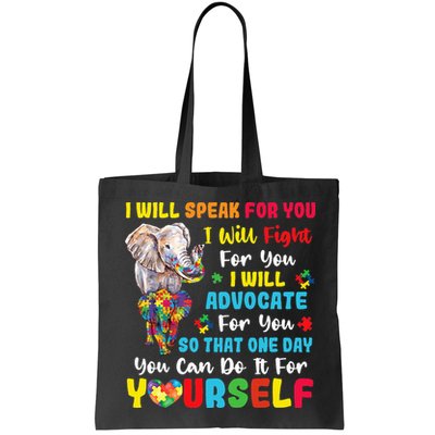 puzzle Autism Mom Elephant Autism Awareness Bag