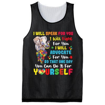 puzzle Autism Mom Elephant Autism Awareness Mesh Reversible Basketball Jersey Tank