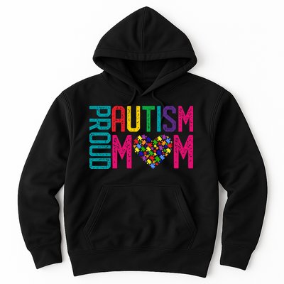 Proud Autism Mom Autism Awareness Day Month Hoodie