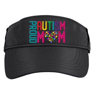 Proud Autism Mom Autism Awareness Day Month Adult Drive Performance Visor