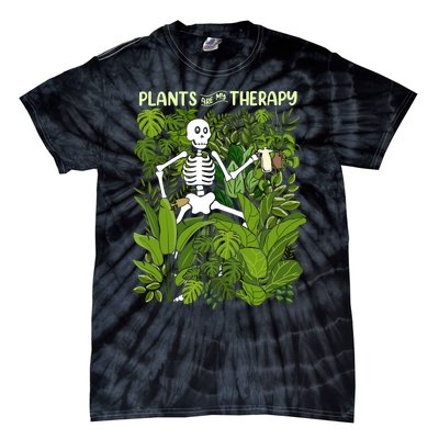 Plants Are My Therapy Tie-Dye T-Shirt