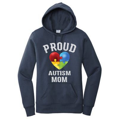 Proud Autism Mom Autism Awareness Funny Gift For Mommy Mama Meaningful Gift Women's Pullover Hoodie