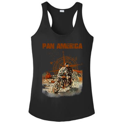 Pan America Motorcycle Big Trail 2022 Ladies PosiCharge Competitor Racerback Tank