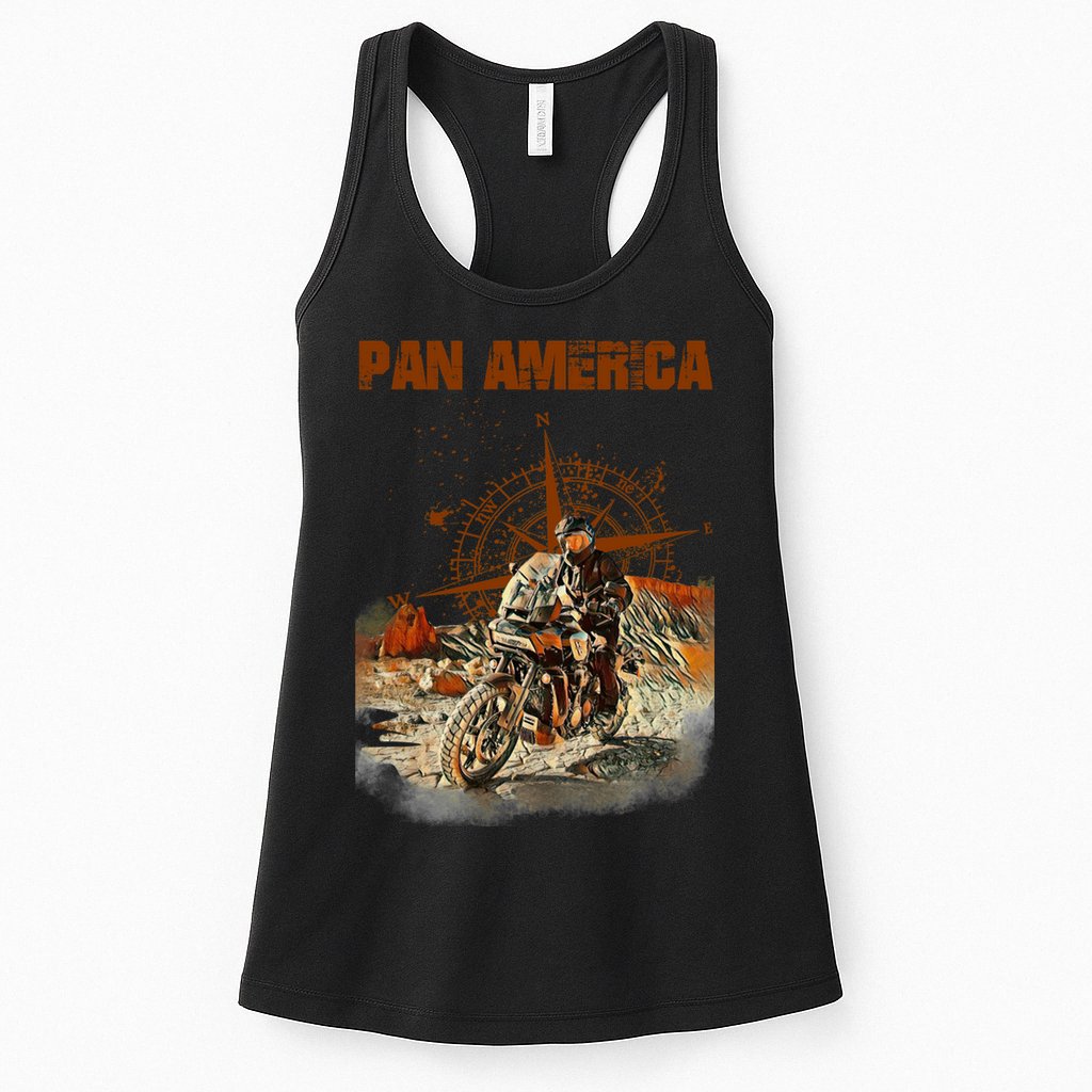 Pan America Motorcycle Big Trail 2022 Womens Tank Top