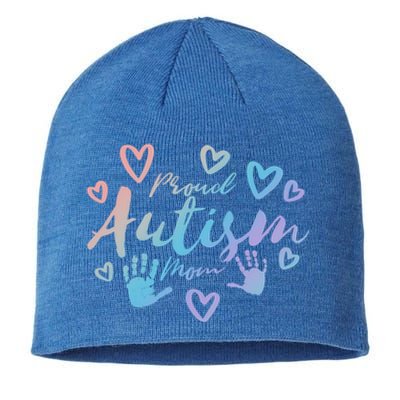 Proud Autism Mom Gift Autistic Awareness Pride Gift Proud Mother Meaningful Gift Sustainable Beanie