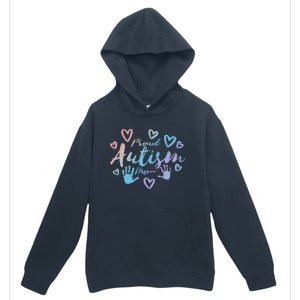 Proud Autism Mom Gift Autistic Awareness Pride Gift Proud Mother Meaningful Gift Urban Pullover Hoodie