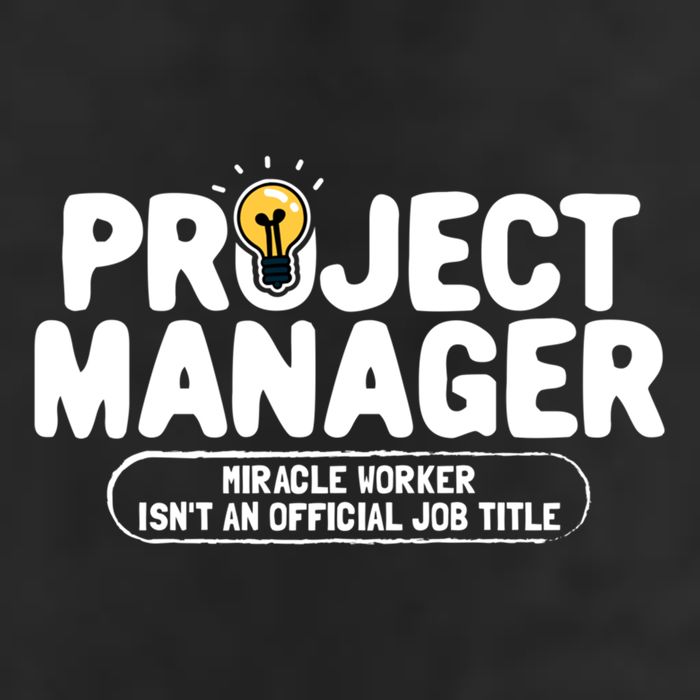Project Ager Miracle Worker Isn't An Job Title Gift Garment-Dyed Fleece Hoodie