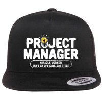 Project Ager Miracle Worker Isn't An Job Title Gift Flatbill Hat