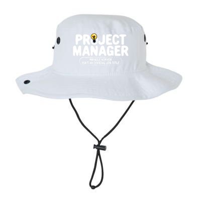 Project Ager Miracle Worker Isn't An Job Title Gift Legacy Cool Fit Booney Bucket Hat