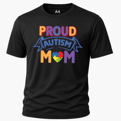 Proud Autism Mom Awareness Gift Performance Shirt