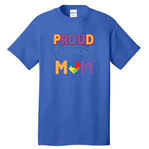 Proud Autism Mom Awareness Gift Tall T-Shirt