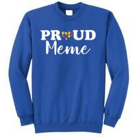 Proud Autism Meme Autism Awareness Puzzle Autistic Support Gift Sweatshirt