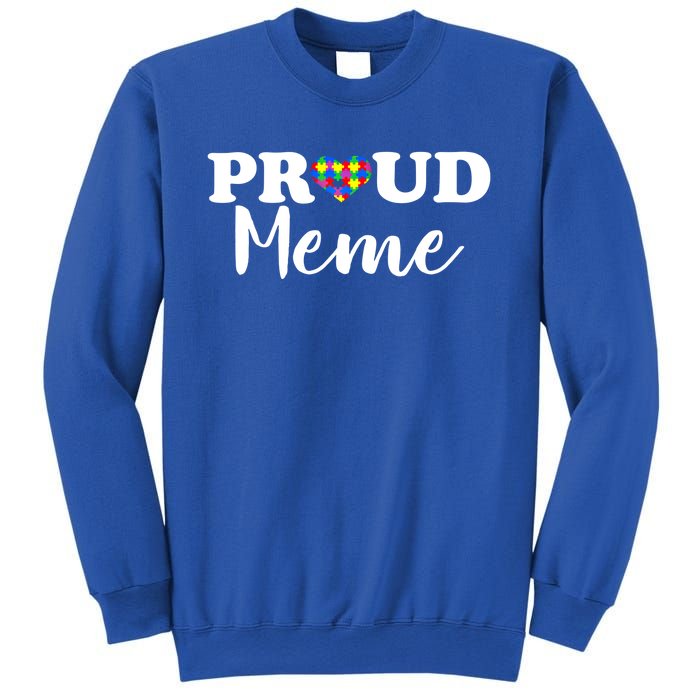 Proud Autism Meme Autism Awareness Puzzle Autistic Support Gift Sweatshirt