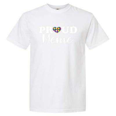 Proud Autism Meme Autism Awareness Puzzle Autistic Support Gift Garment-Dyed Heavyweight T-Shirt