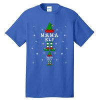 Pregnancy Announcet Mama Elf Elf Pregnant Christmas Funny Gift Tall T-Shirt