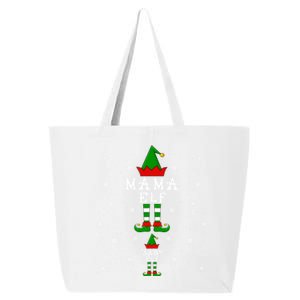 Pregnancy Announcet Mama Elf Elf Pregnant Christmas Funny Gift 25L Jumbo Tote