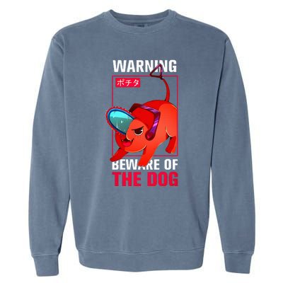 Pochita Anime Manga Fans Garment-Dyed Sweatshirt