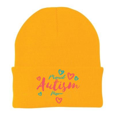 Proud Autism Mom Gift Knit Cap Winter Beanie