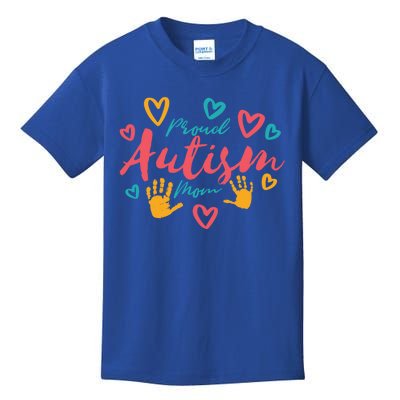 Proud Autism Mom Gift Kids T-Shirt