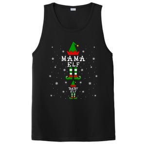 Pregnancy Announcet Mama Elf Elf Pregnant Christmas Gift PosiCharge Competitor Tank