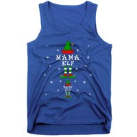 Pregnancy Announcet Mama Elf Elf Pregnant Christmas Gift Tank Top