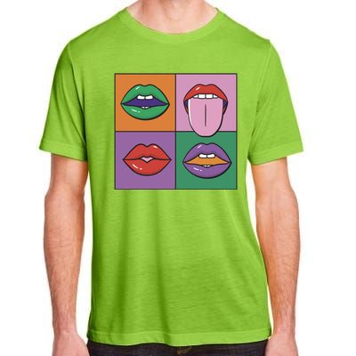 Pop Art Mouths Adult ChromaSoft Performance T-Shirt