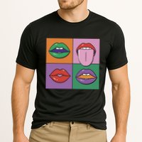 Pop Art Mouths Cooling Performance Crew T-Shirt
