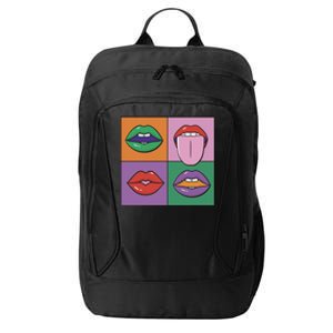 Pop Art Mouths City Backpack