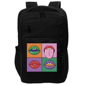 Pop Art Mouths Impact Tech Backpack