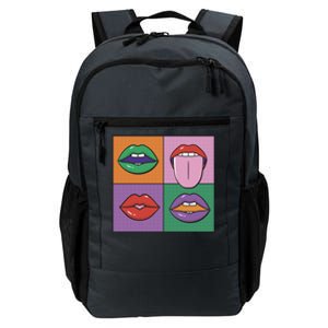 Pop Art Mouths Daily Commute Backpack