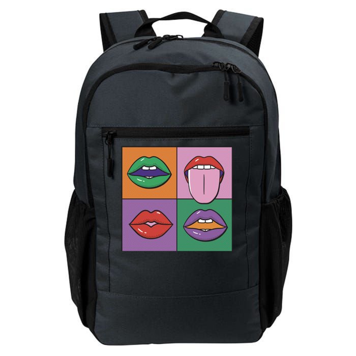 Pop Art Mouths Daily Commute Backpack