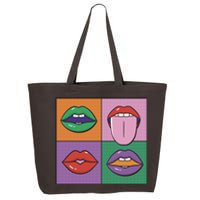 Pop Art Mouths 25L Jumbo Tote