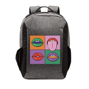 Pop Art Mouths Vector Backpack