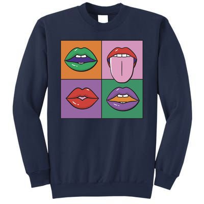 Pop Art Mouths Sweatshirt