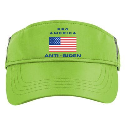 Proamerica Antibiden Maga Conservative Republican Flag Meaningful Gift Adult Drive Performance Visor