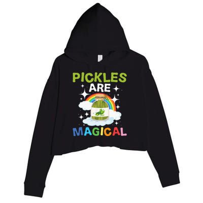 Pickles Are Magical Pickle Vegetarian Vegetable Farming Crop Fleece Hoodie