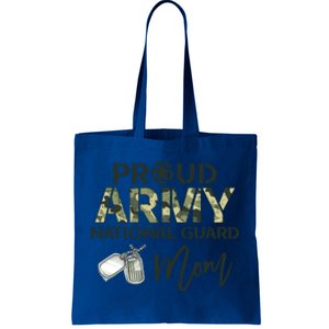 Proud Army National Guard Mom Usa Military Family Veteran Gift Tote Bag