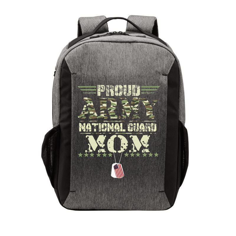 Proud Army National Guard Mom USA Military Veteran Mothers Vector Backpack