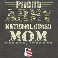 Proud Army National Guard Mom USA Military Veteran Mothers Vector Backpack